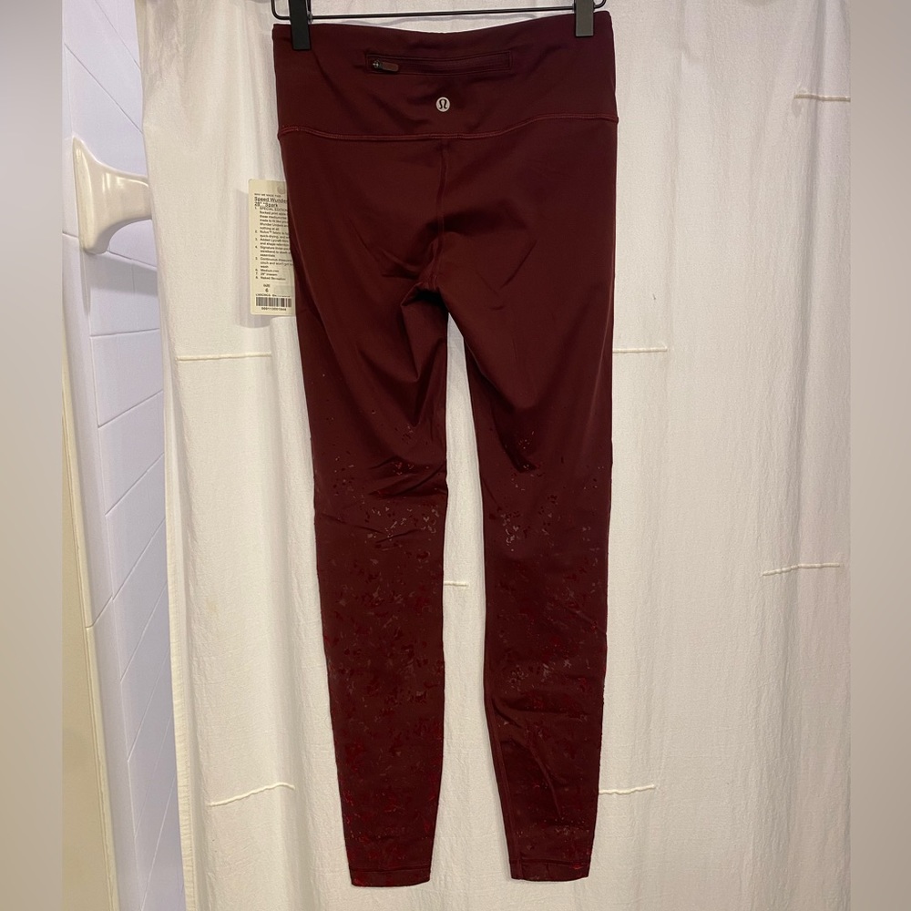 NWT Lululemon Speed Wunder Tight 28” *Spark